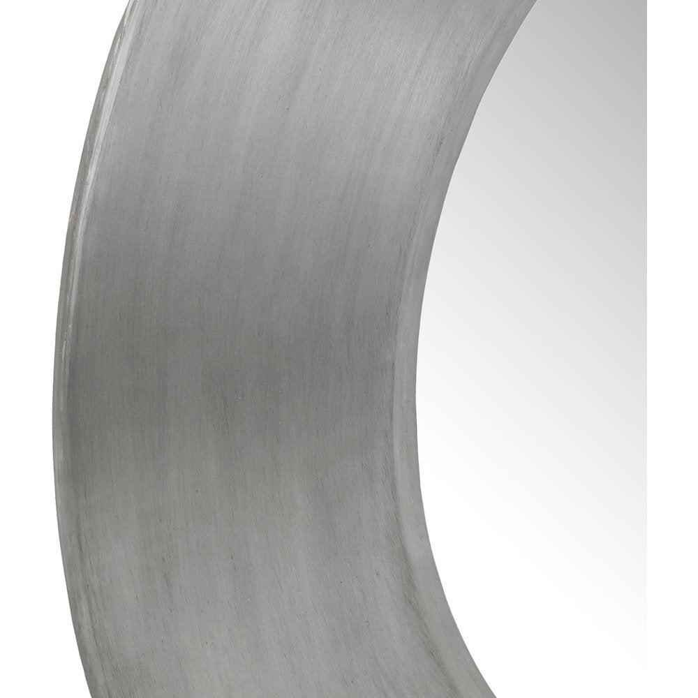 Sphere Silver Iron Mirror