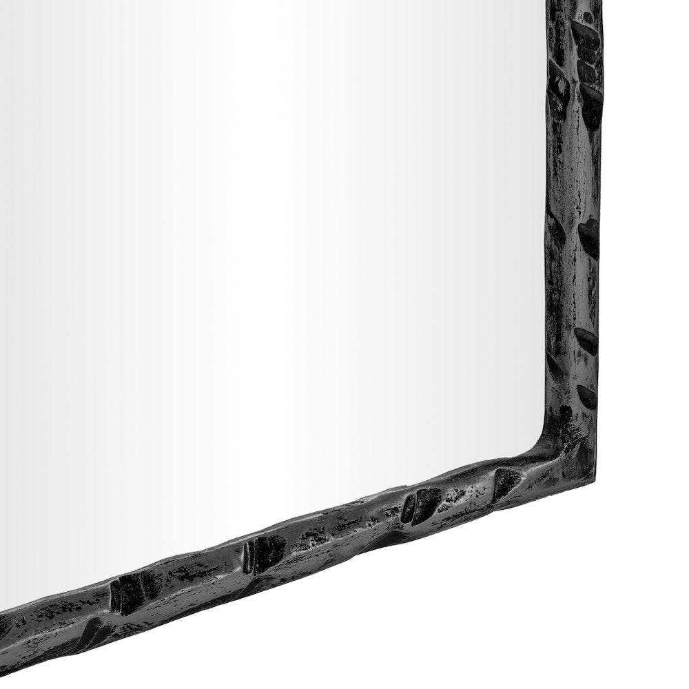 Hammer Black Iron Mirror