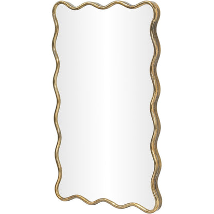 Foundry Gold Iron Mirror