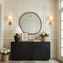 Molten Brown Iron Mirror
