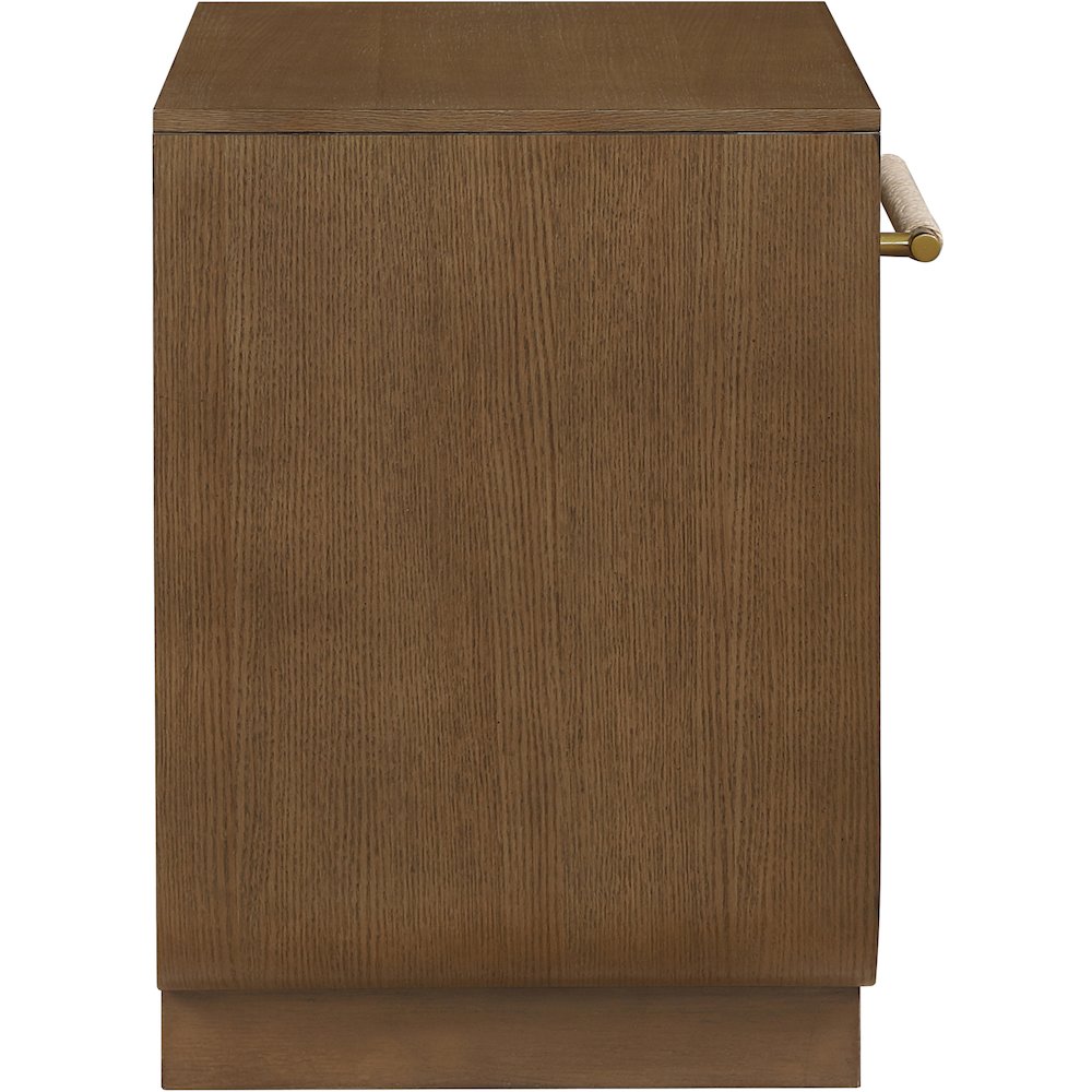 Sorell Brown Solid Wood Night Stand