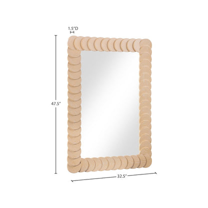 Revolve Natural Mirror