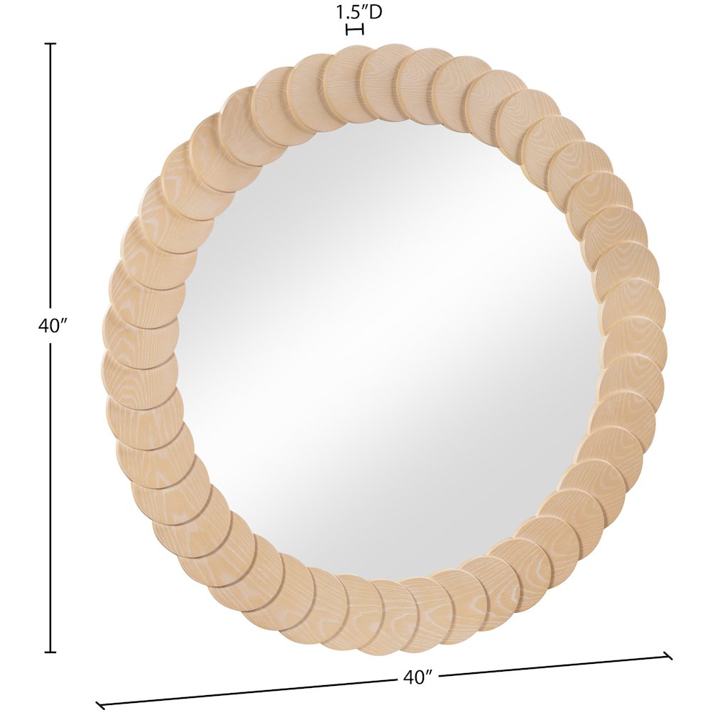 Revolve Natural Mirror