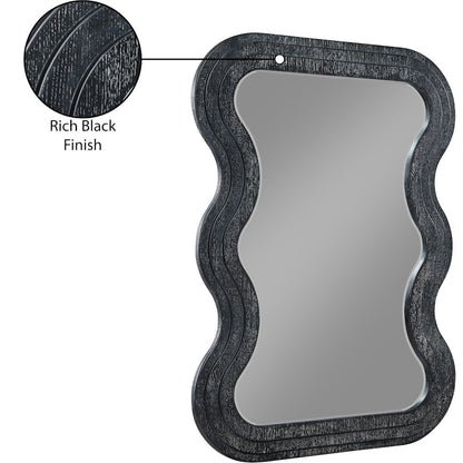 Bellagio Black Oak Veneer Mirror