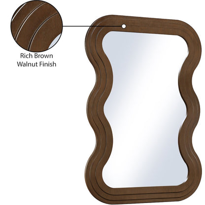 Bellagio Brown Oak Veneer Mirror