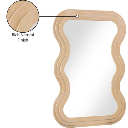 Bellagio Natural Oak Veneer Mirror