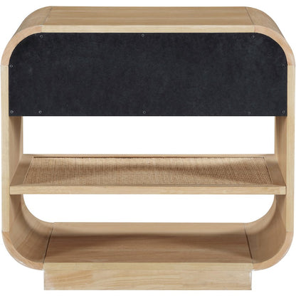 Windsor Natural Rubberwood Night Stand