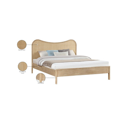 Windsor Natural Rubberwood Queen Bed