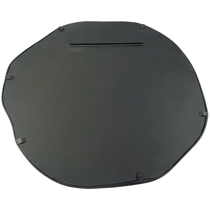 Armada Black Aluminum Mirror