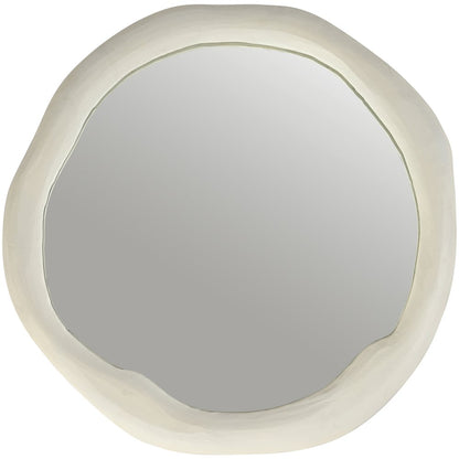 Armada Cream Aluminum Mirror