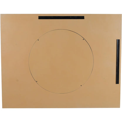 Optic Natural Oak Wood Frame Mirror