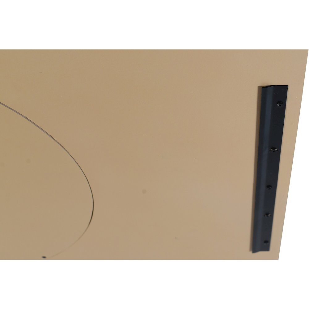 Optic Natural Oak Wood Frame Mirror