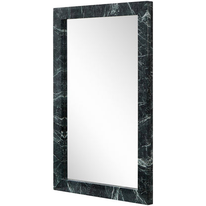 Pavia Green Genuine Marble Frame Mirror