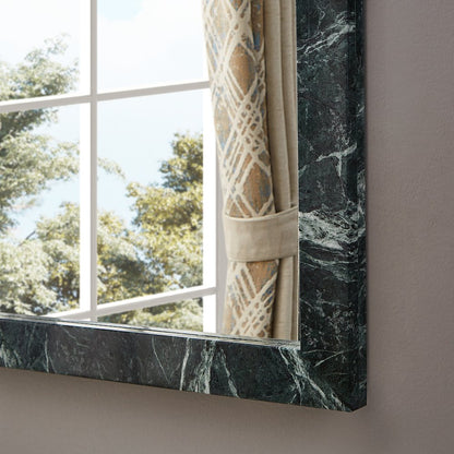 Pavia Green Genuine Marble Frame Mirror