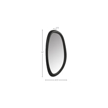 Holland Black Polyresin Mirror