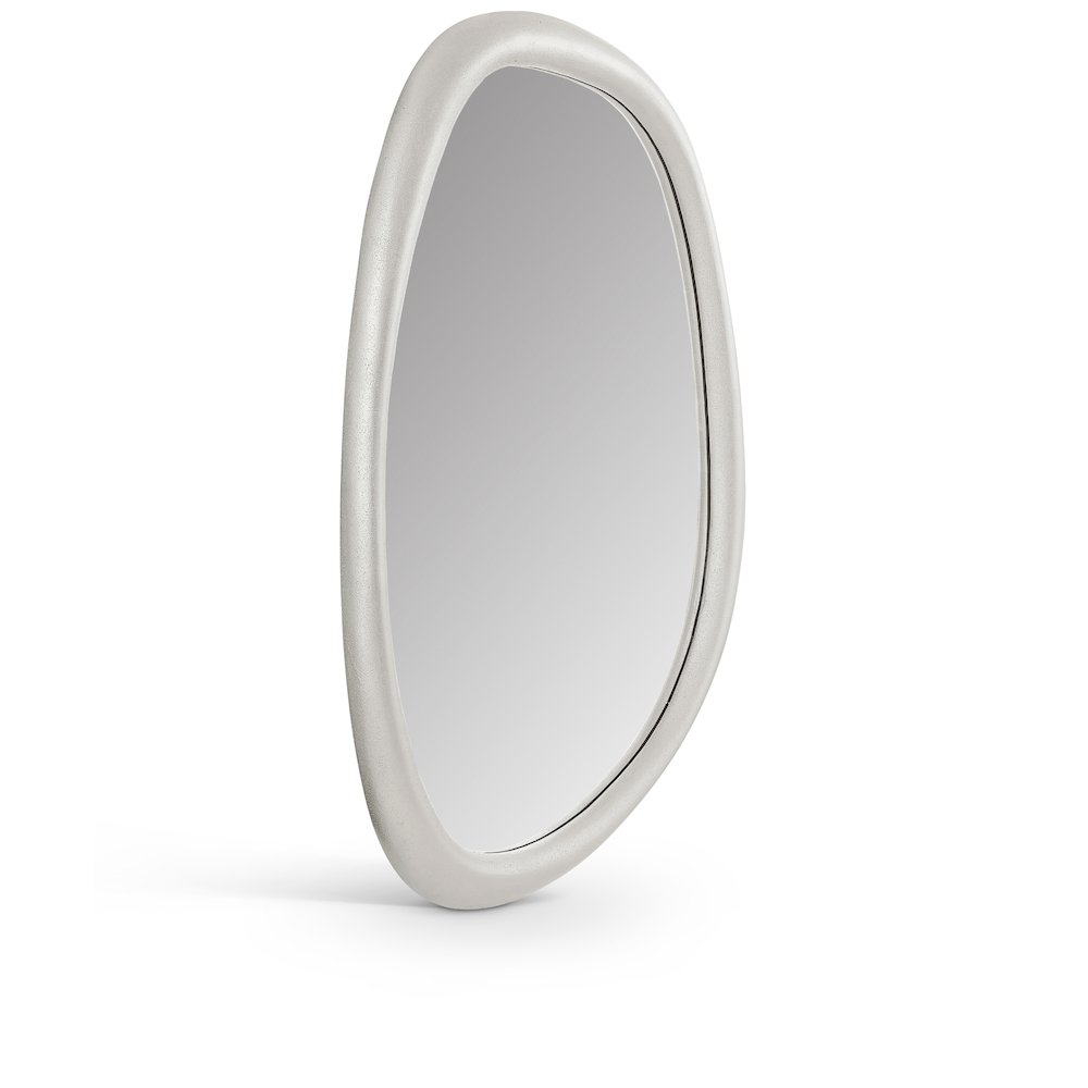 Holland White Polyresin Mirror
