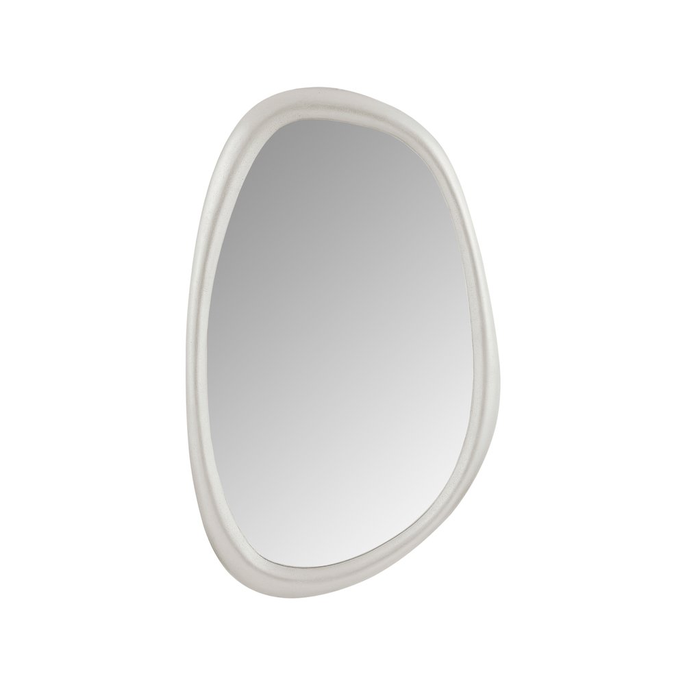 Holland White Polyresin Mirror