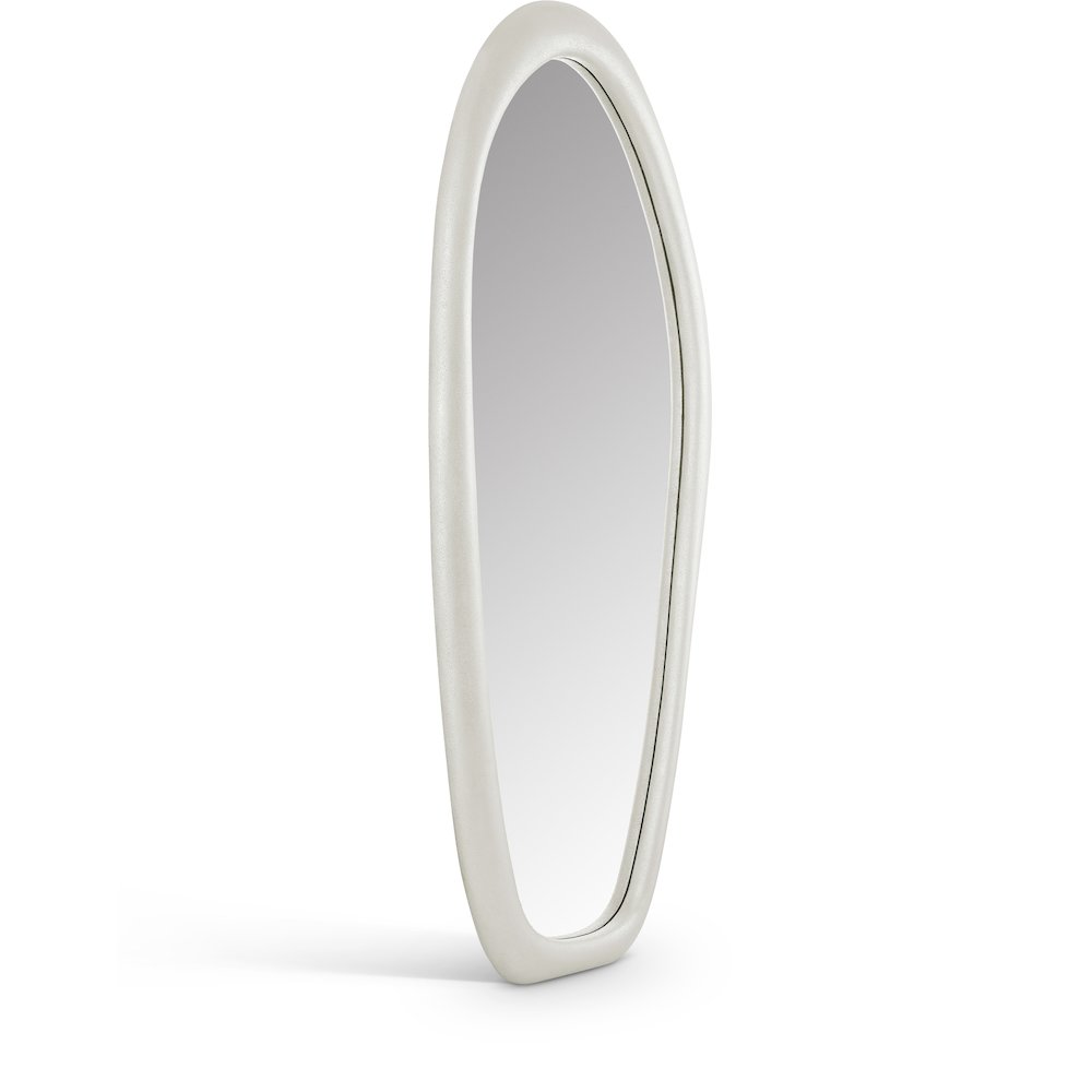 Holland White Polyresin Mirror