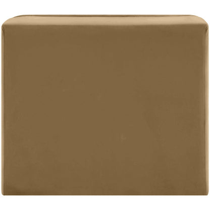 Rummi Saddle Velvet Performance Fabric Upholstered Modular Chair
