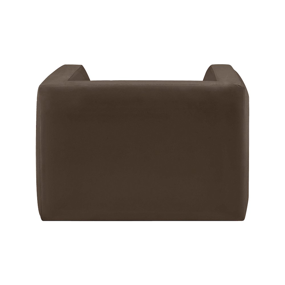 Henson Brown Velvet Chair