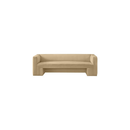 Henson Camel Velvet Sofa