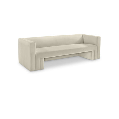 Henson Cream Velvet Sofa