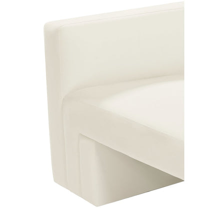 Henson Cream Velvet Sofa