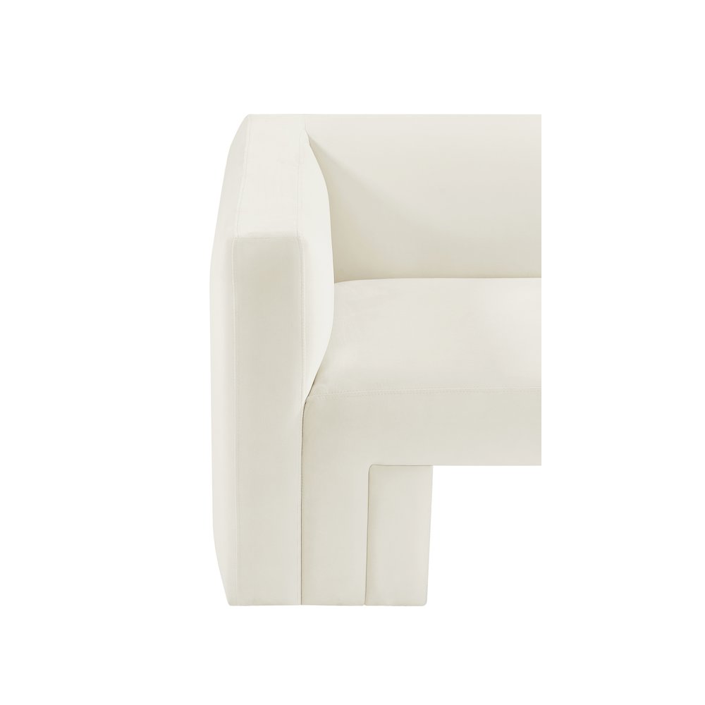 Henson Cream Velvet Sofa