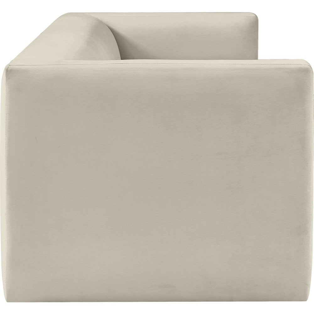 Henson Cream Velvet Sofa