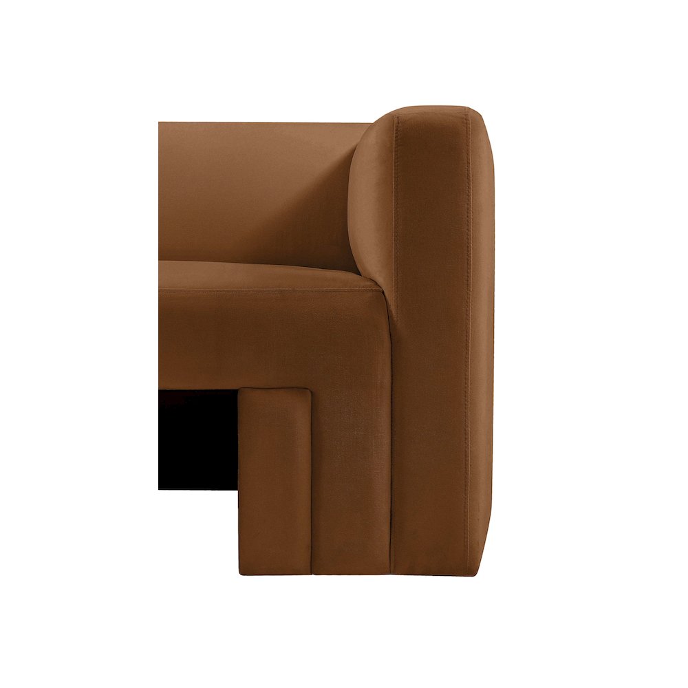 Henson Saddle Velvet Chair