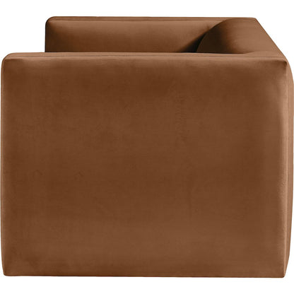 Henson Saddle Velvet Loveseat