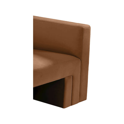 Henson Saddle Velvet Sofa