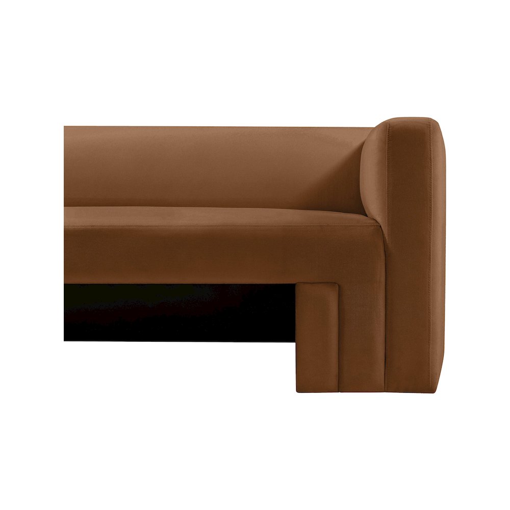 Henson Saddle Velvet Sofa