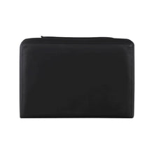 Cube Black Vegan Leather Armless Chair