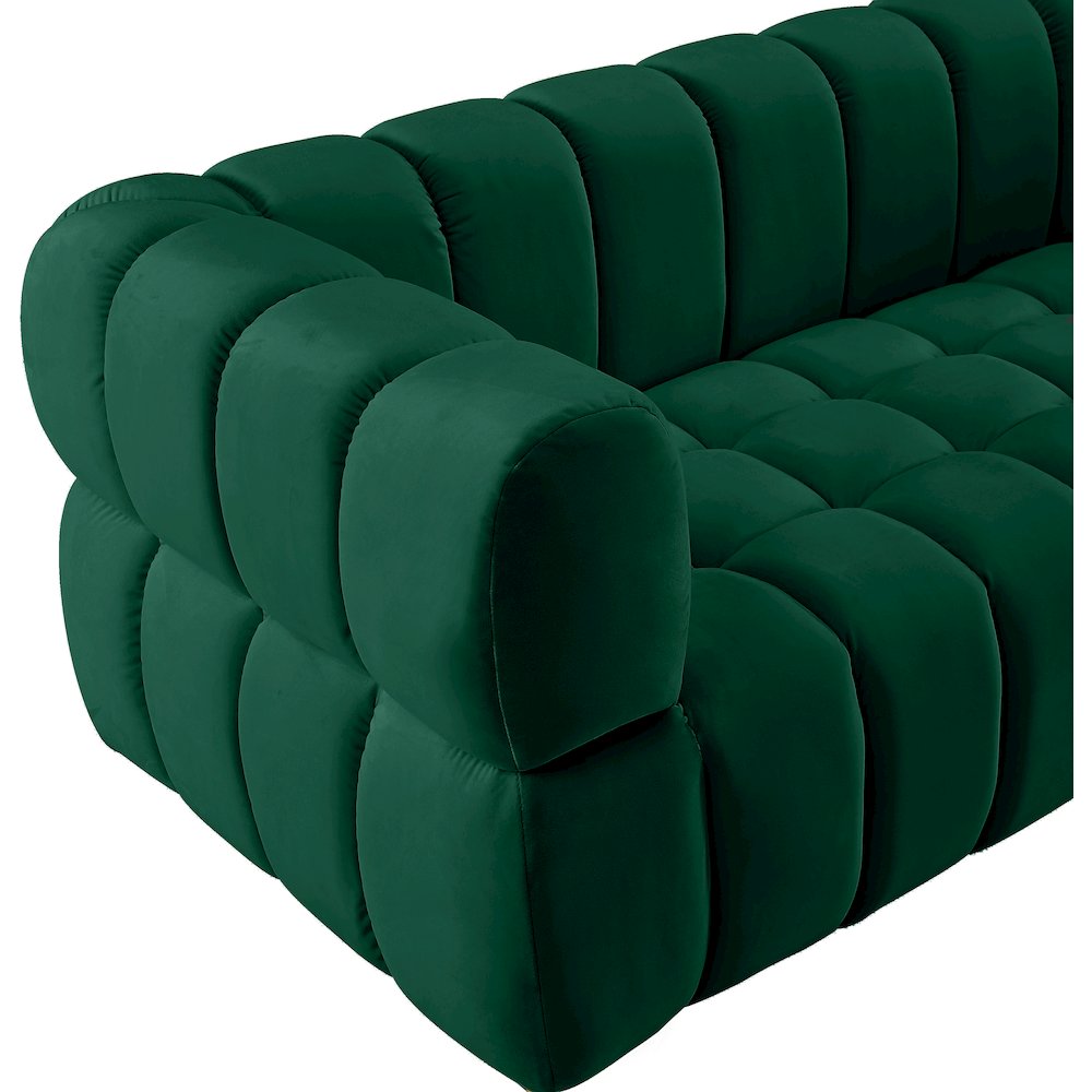 Gwen Green Velvet Chair