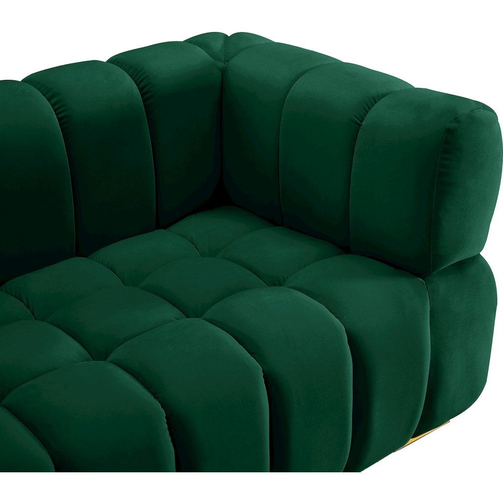 Gwen Green Velvet Chair