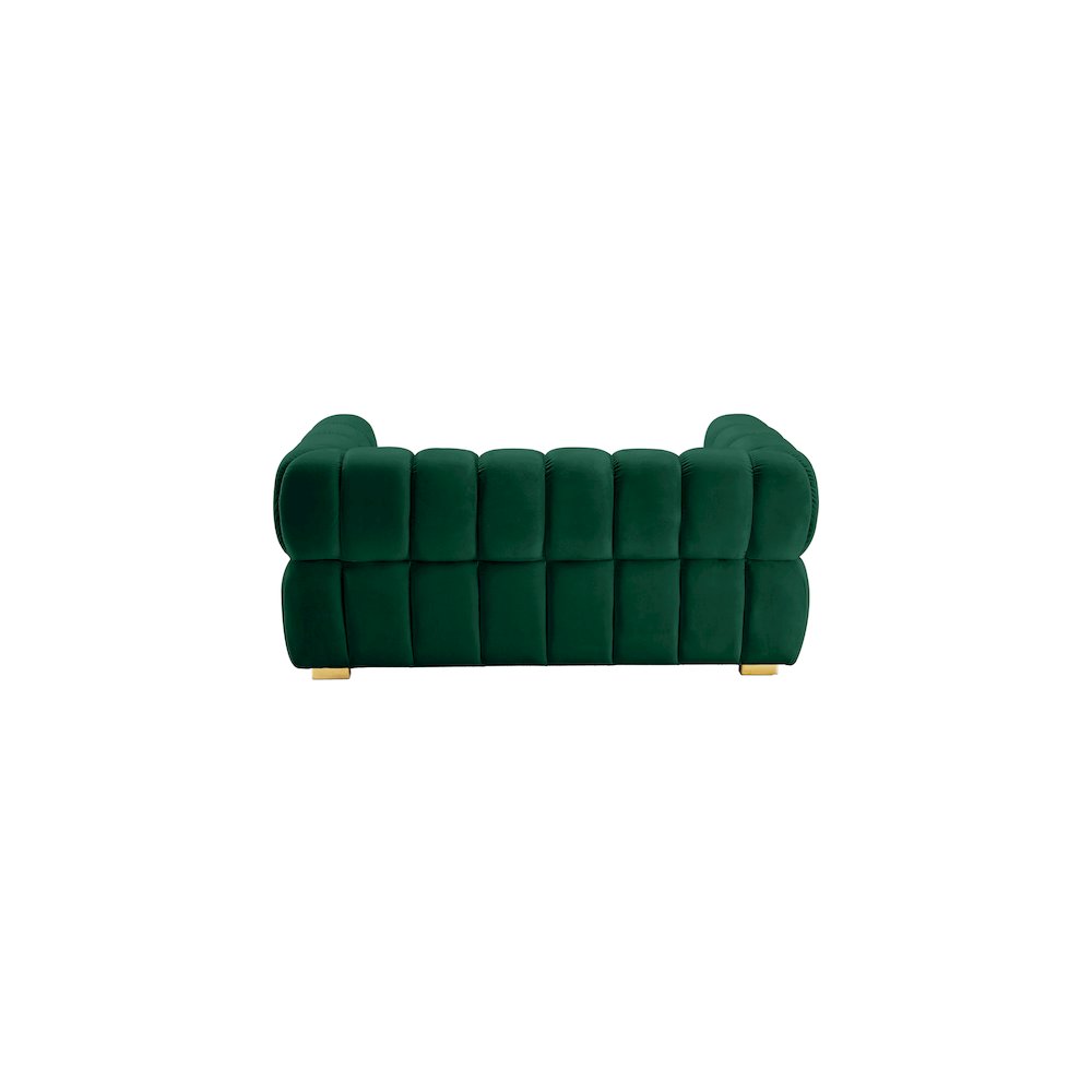 Gwen Green Velvet Loveseat