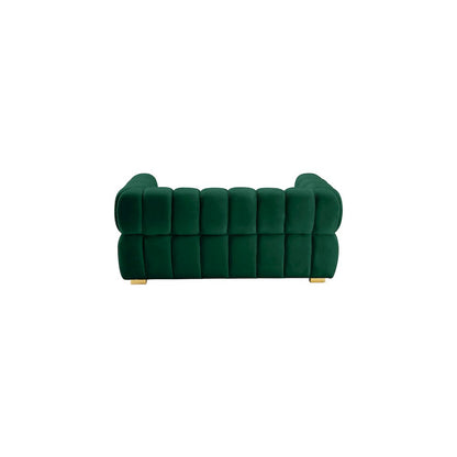 Gwen Green Velvet Loveseat