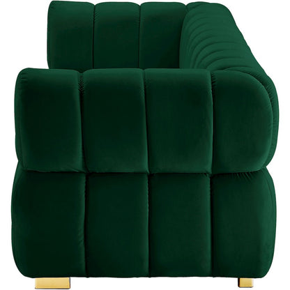 Gwen Green Velvet Sofa