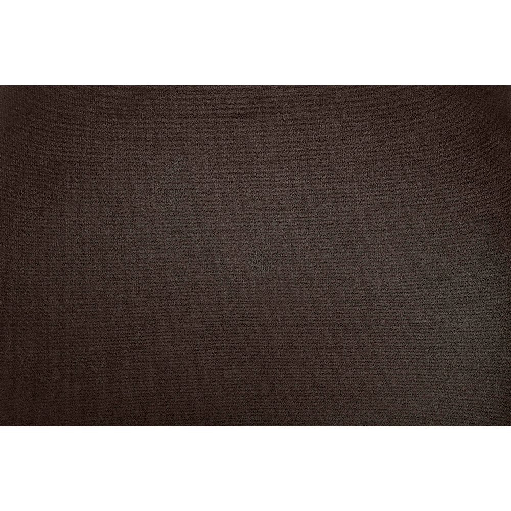 Orin Brown Velvet Performance Fabric Upholstered 4 pc. Modular Sofa