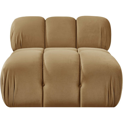 Orin Saddle Velvet Performance Fabric Upholstered Modular Chair