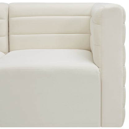 Quincy Cream Velvet Modular Sectional
