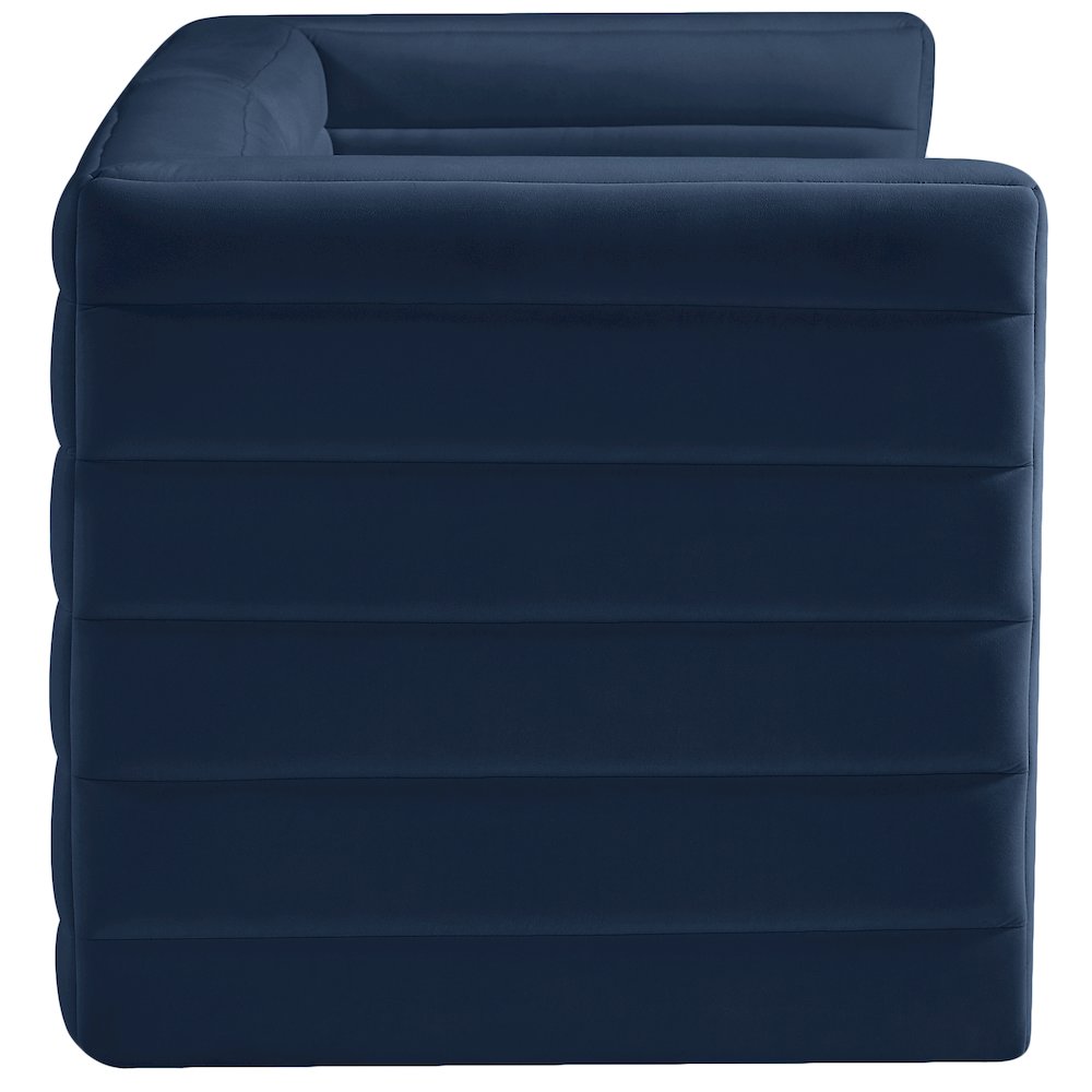 Quincy Navy Velvet Modular Sofa