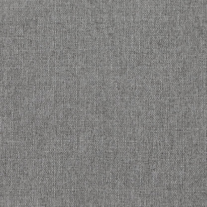 Beckham Grey Durable Linen Textured Fabric Corner