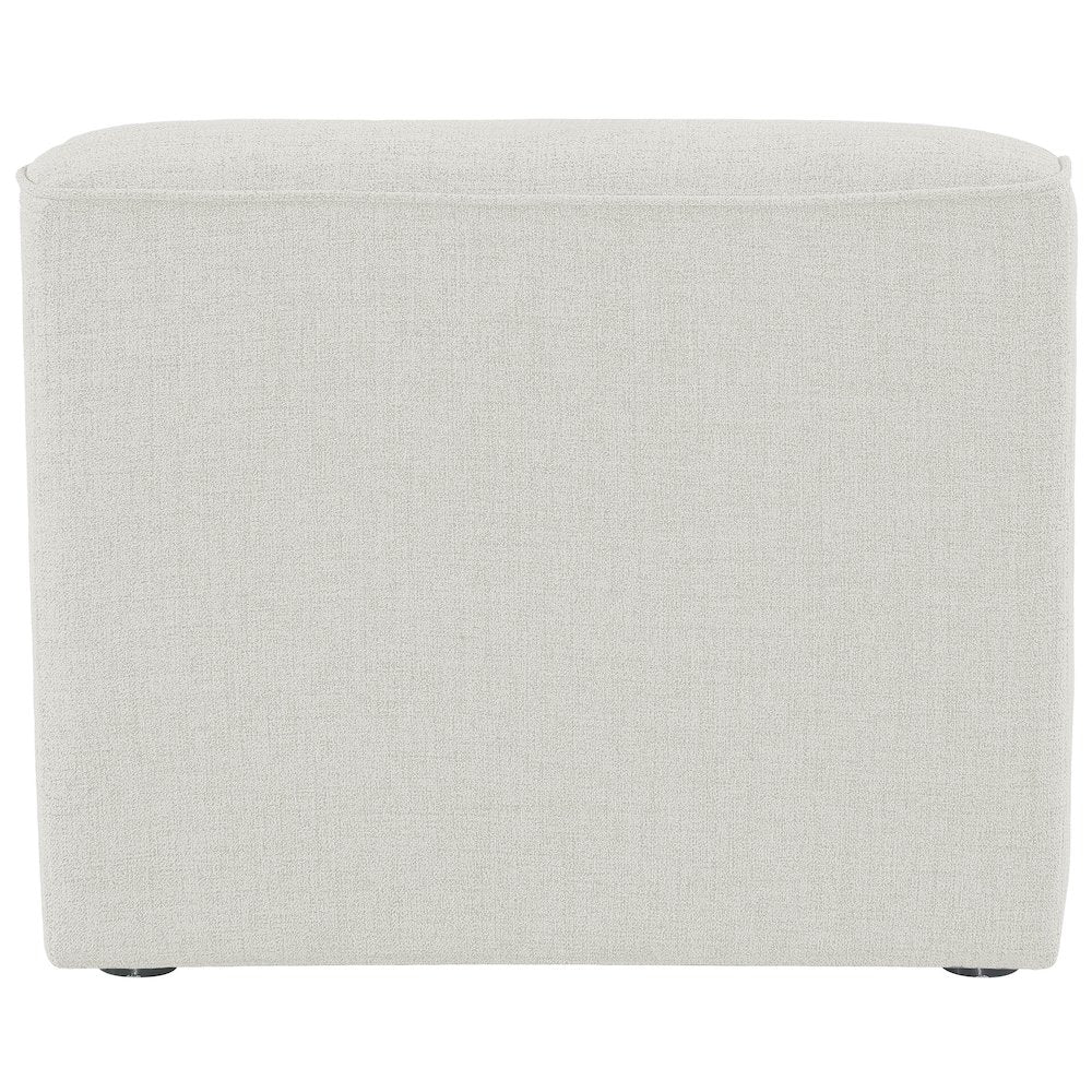 Miramar Cream Durable Linen Textured Armless