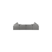 Mackenzie Grey Durable Linen Textured Modular Sectional