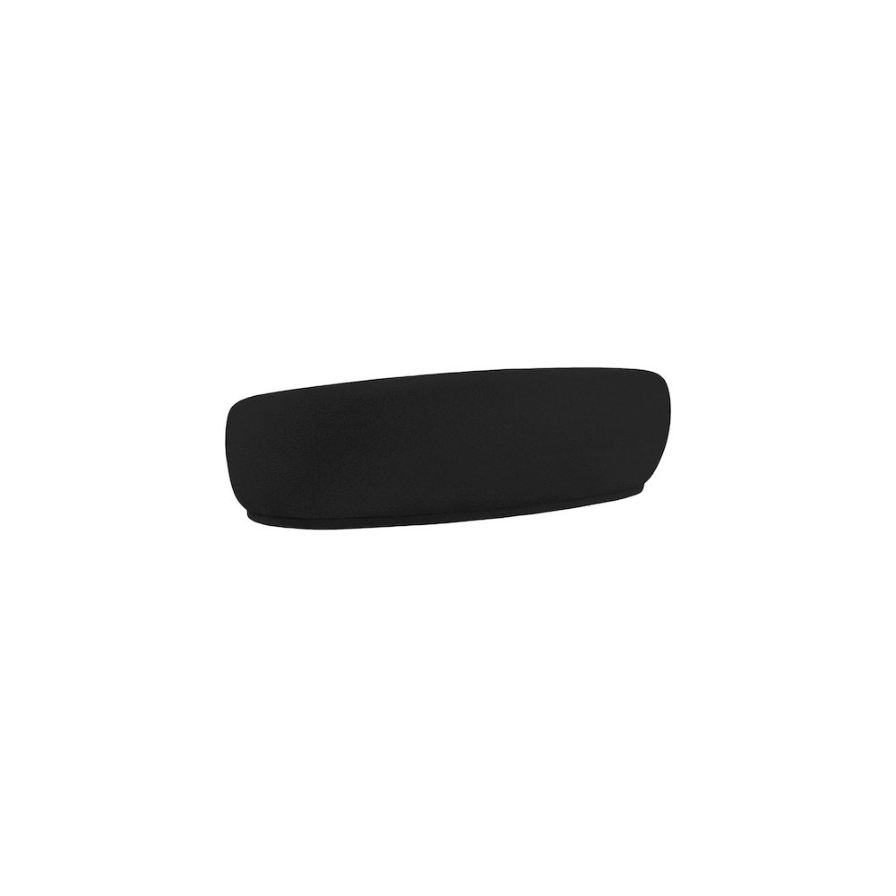 Hyde Black Boucle Fabric Sofa