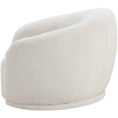 Hyde Cream Boucle Fabric Chair