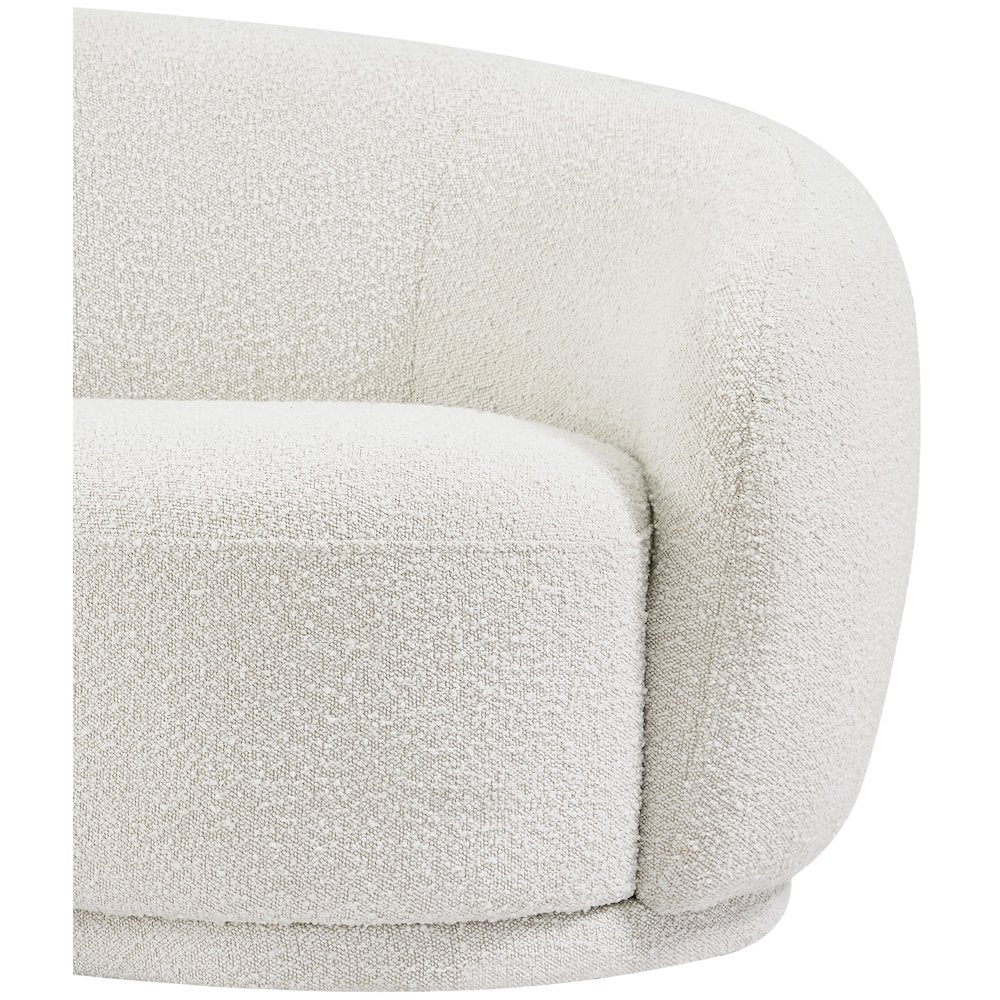 Hyde Cream Boucle Fabric Chair