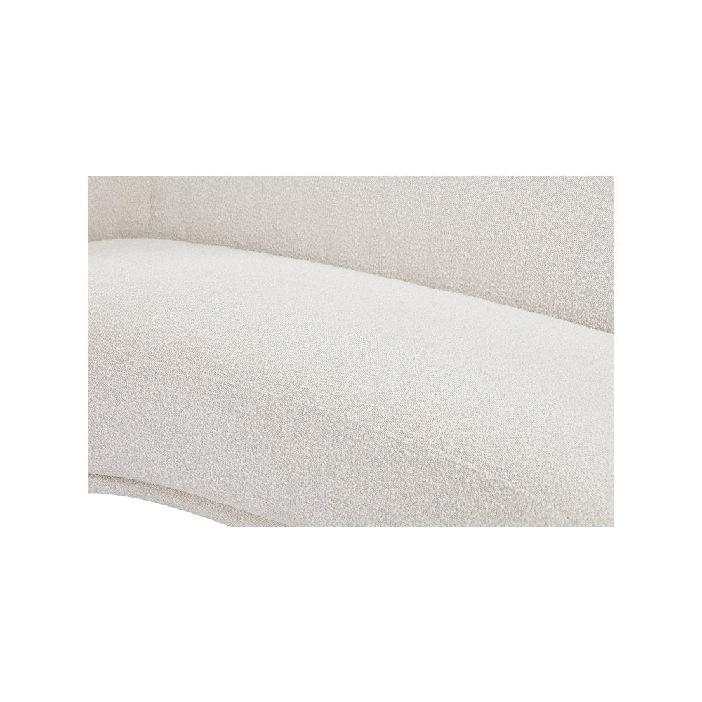 Hyde Cream Boucle Fabric Sofa
